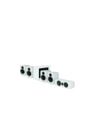 Q Acoustics Q 3010i Cinema Pack 5 Satelliti e Subwoofer Attivo Bianco