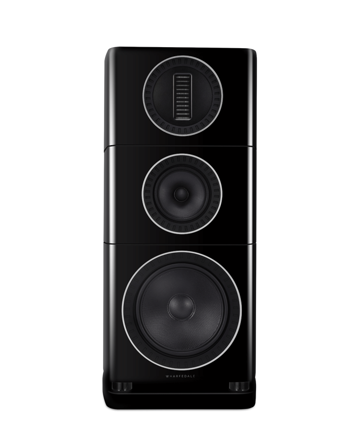 WHARFEDALE ELYSIAN 2 LACCATO NERO COPPIA DIFFUSORI DA SCAFFALE
