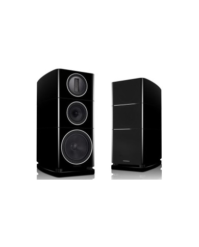 WHARFEDALE ELYSIAN 2 LACCATO NERO COPPIA DIFFUSORI DA SCAFFALE