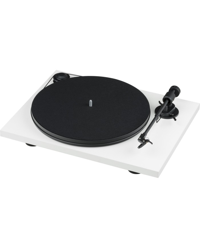 Pro-Ject Primary E Phono bianco giradischi con pre phono integrato e testina Ortofon