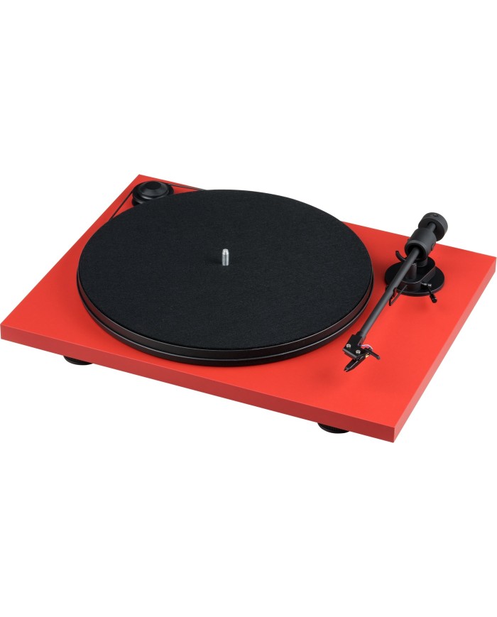 Pro-Ject Primary E Phono rosso giradischi con pre phono integrato e testina Ortofon