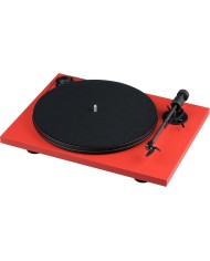Pro-Ject Primary E Phono rosso giradischi con pre phono integrato e testina Ortofon