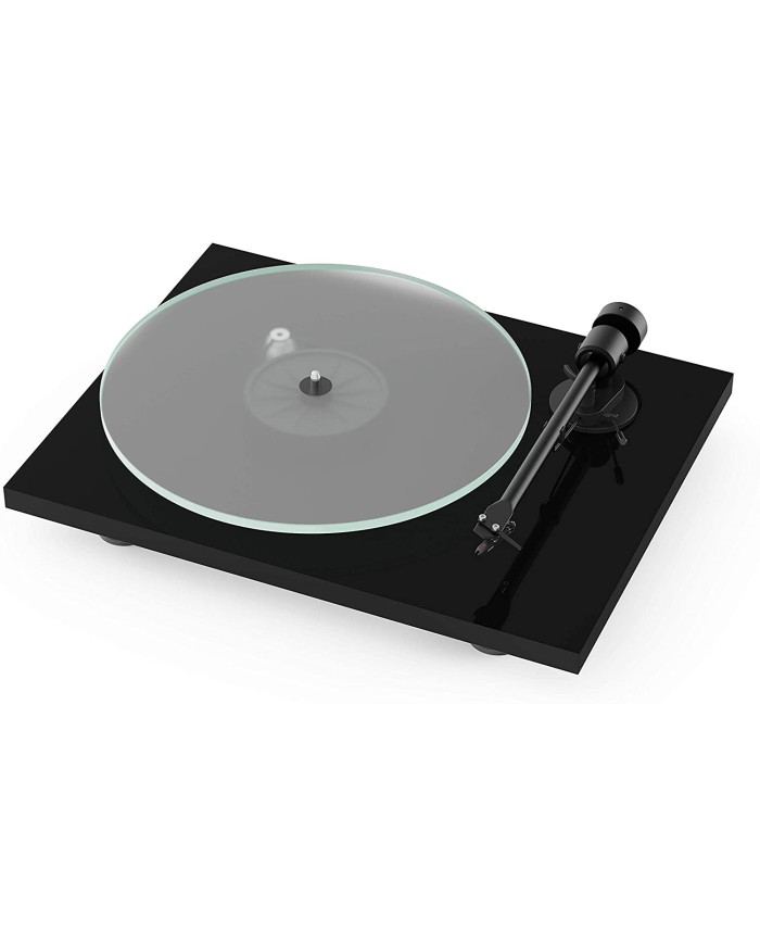 Pro-Ject T1 EVO BT nero giradischi con bluetooth phono integrato testina Ortofon