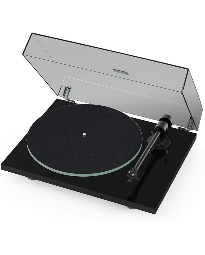Pro-Ject T1 EVO BT nero giradischi con bluetooth phono integrato testina Ortofon