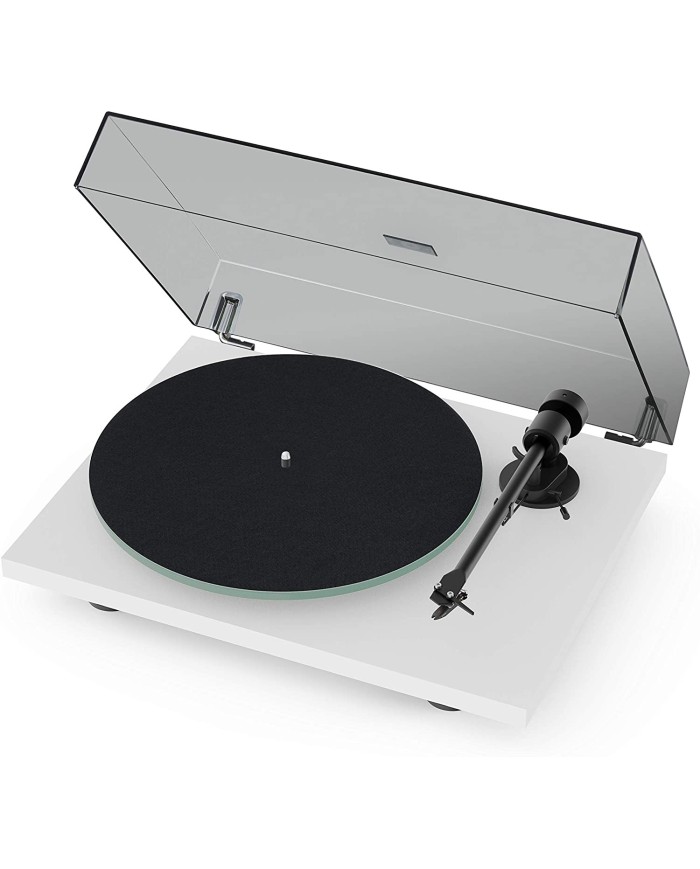 Pro-Ject T1 evo BT bianco giradischi con bluetooth phono integrato testina Ortofon