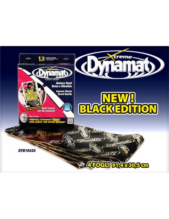 DYNAMAT EXTREME DOOR KIT Y10435  4 FOGLI NEW BLACK EDITION