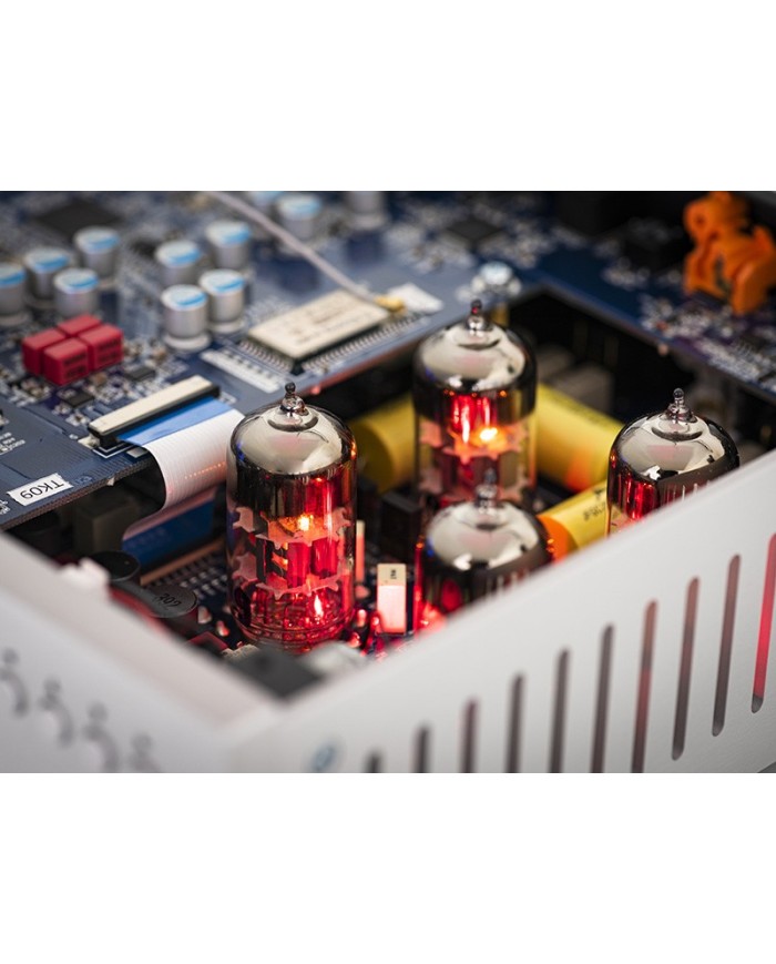 Pro-Ject Pre Box RS2 Digital silver Preamplificatore dual mono con sezione DAC