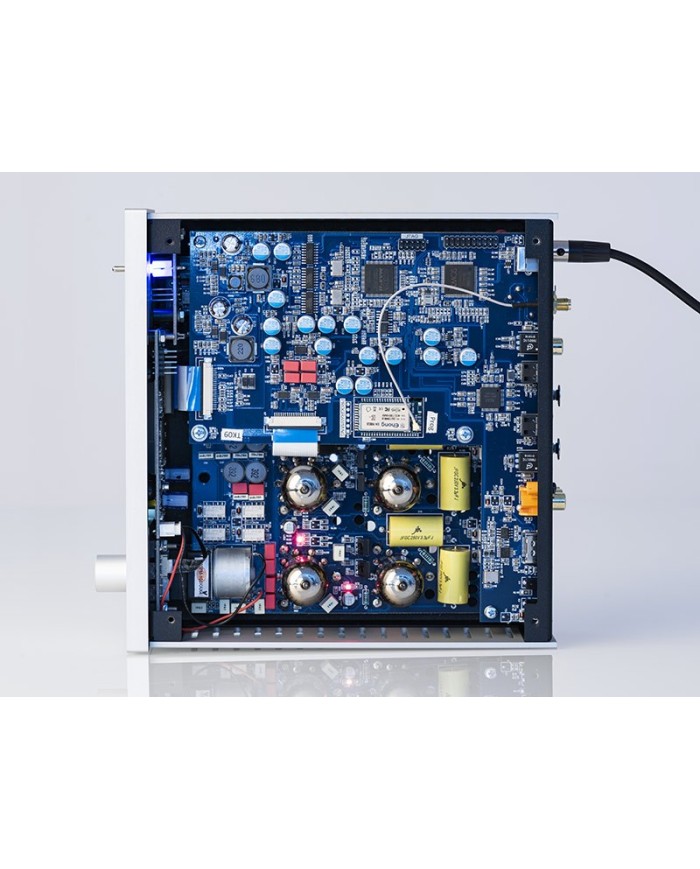 Pro-Ject Pre Box RS2 Digital silver Preamplificatore dual mono con sezione DAC