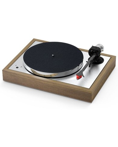 Pro-Ject The Classic Evo color noce giradischi con testina Ortofon Quintet Red
