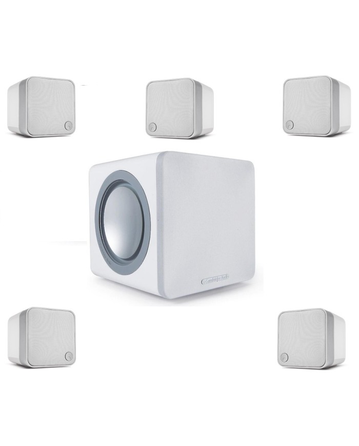 CAMBRIDGE AUDIO MINX BIANCO KIT DIFFUSORI 5.1 SIGILLATI GARANZIA UFFICIALE ITALIA