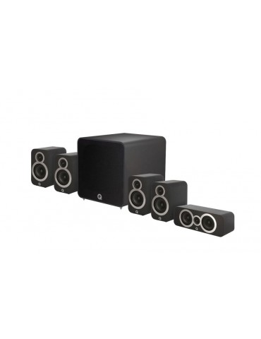 Q Acoustics 3010i Plus Cinema Pack nero kit diffusori 5.1