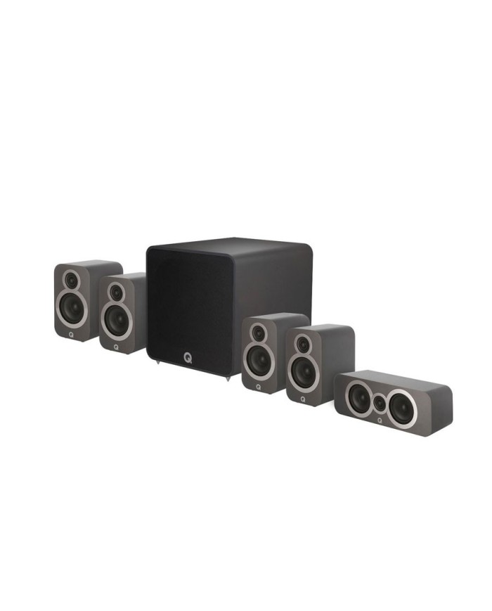 Q Acoustics 3010i Plus Cinema Pack grigio grafite kit diffusori 5.1