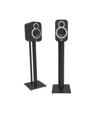 Q Acoustics 3000 FSi coppia stand nero per diffusori 3010i e 3020i
