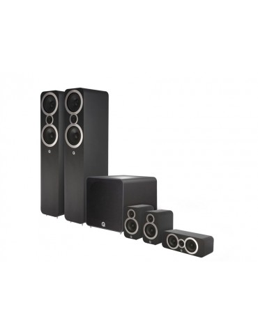 Q Acoustics 3050i Plus Cinema Pack nero kit diffusori 5.1