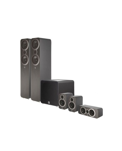 Q Acoustics 3050i Plus Cinema Pack grigio grafite kit diffusori 5.1