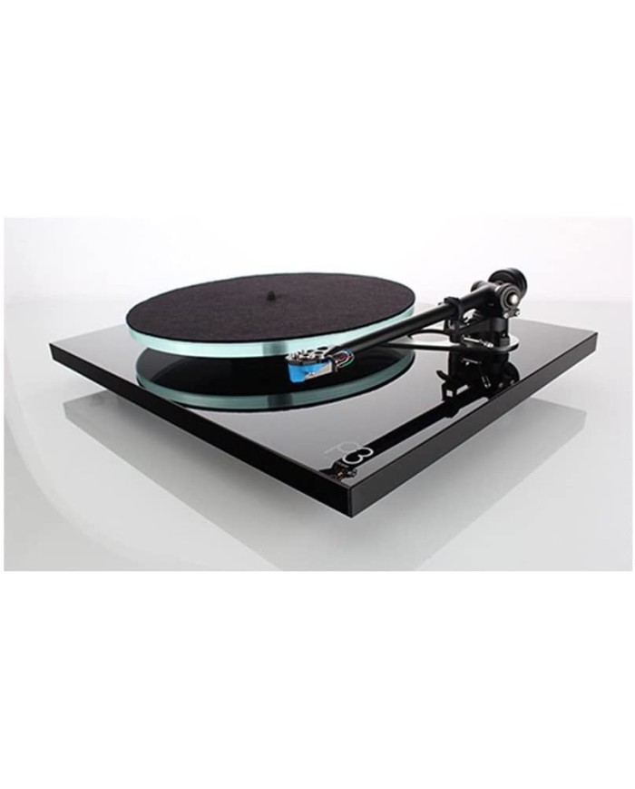 Rega Planar 3 giradischi nero con testina Elys 2 planar3 con elys2