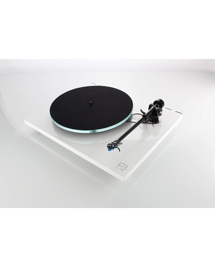 Rega Planar 3 giradischi bianco con testina Elys 2 planar3 pi� elys2