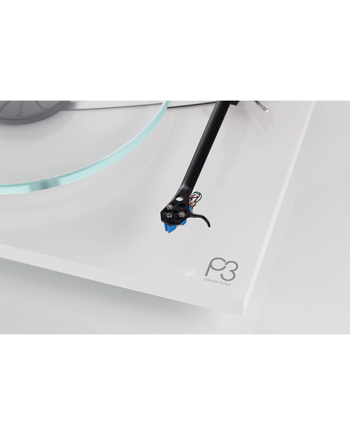 Rega Planar 3 giradischi bianco con testina Elys 2 planar3 pi� elys2