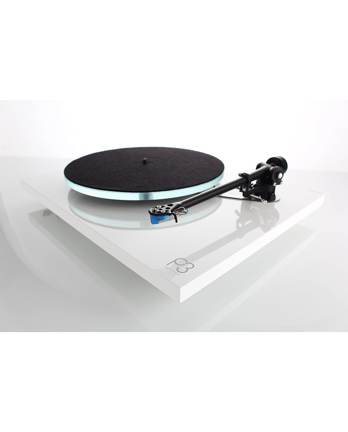 Rega Planar 3 giradischi bianco con testina Elys 2 planar3 pi� elys2