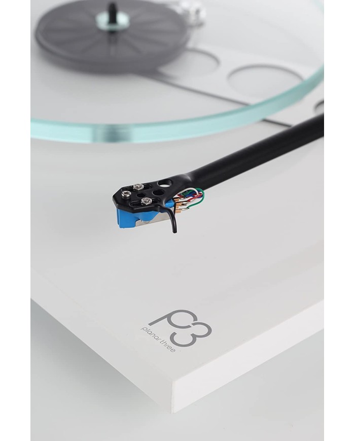 Rega Planar 3 giradischi bianco con testina Elys 2 planar3 pi� elys2