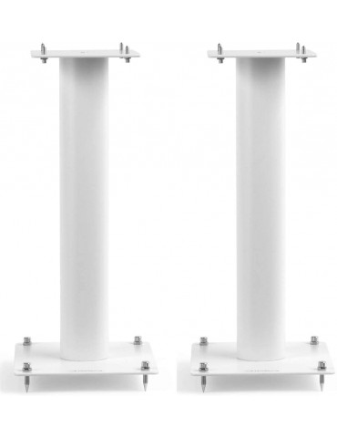 Norstone Stylum 1 bianco coppia stand per diffusori altezza 50cm in metallo