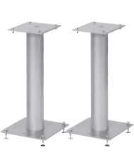 Norstone Stylum 1 silver coppia stand per diffusori 50cm in metallo