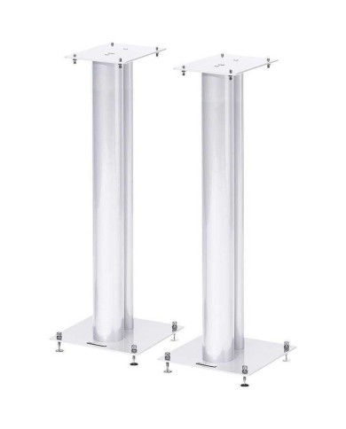Norstone Stylum 3 bianco coppia stand per diffusori 80cm in metallo