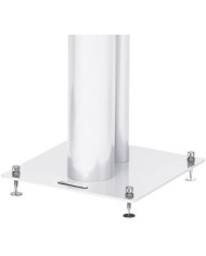 Norstone Stylum 3 bianco coppia stand per diffusori 80cm in metallo