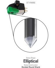 AUDIO-TECHNICA AT-VM95E Testina ellittica per giradischi ATVM95E AUDIOTECHNICA