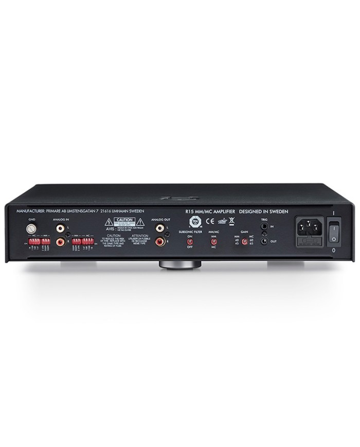 Primare R15 nero Stadio Phono MM MC regolabile pre-phono primare stadio phono