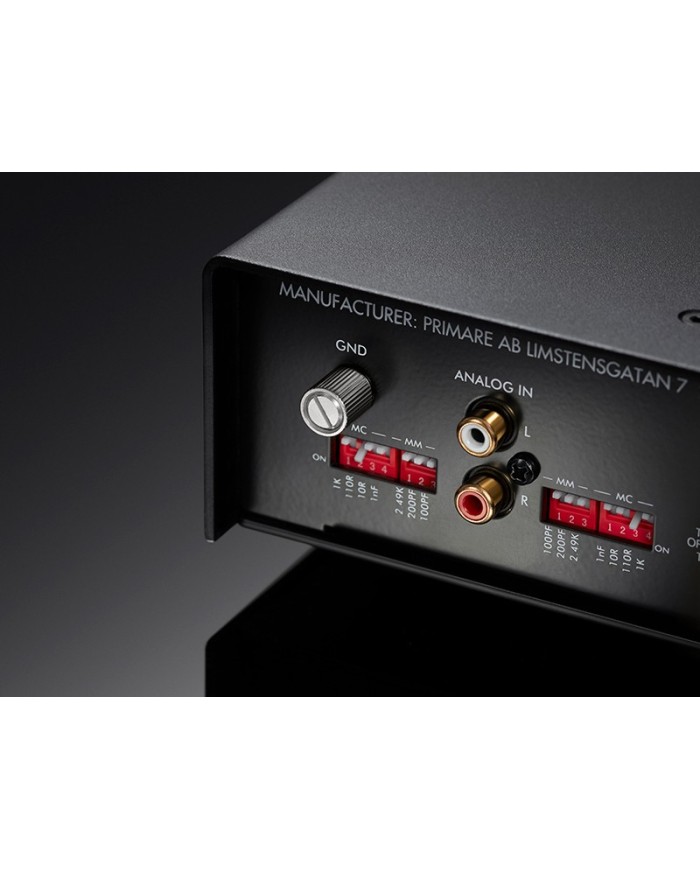 Primare R15 nero Stadio Phono MM MC regolabile pre-phono primare stadio phono