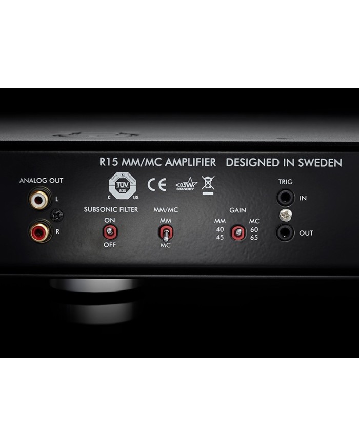 Primare R15 nero Stadio Phono MM MC regolabile pre-phono primare stadio phono