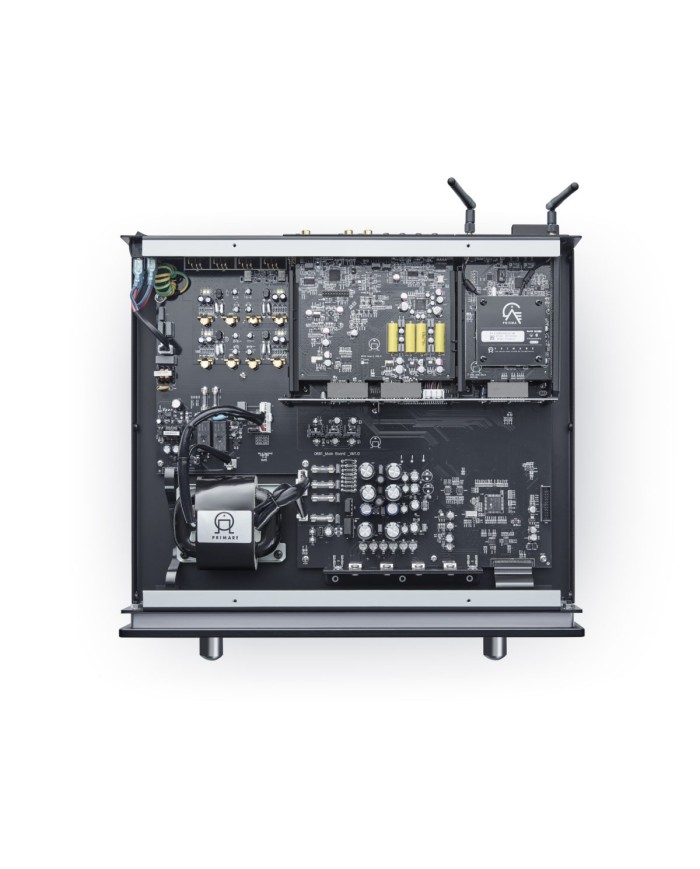 Primare PRE35 PRISMA nero Preamplificatore stereo bilanciato Componentistica superselezionata con streamer incluso