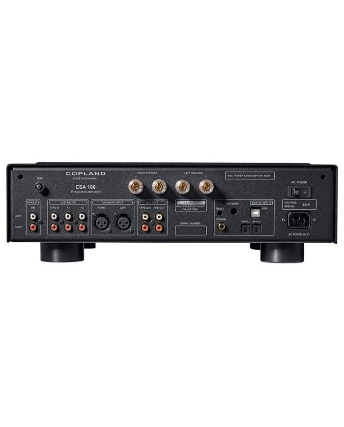 copland csa 100  amplificatore ibrido  amplificatore valvolare colpand