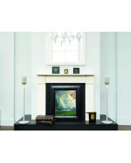 B&W M1 Bianco 4 Diffusori Compatti di design a 2 vie con supporto da tavolo e parete