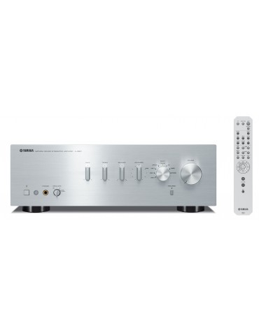 Yamaha A-S501 Silver Amplificatore integrato stereo con dac e ingresso Phono MM