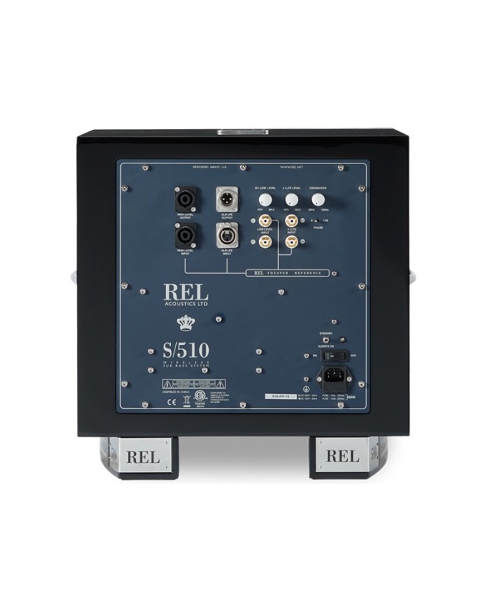 rel acoustics REL ACOUSTICS S 510 Nero subwoofer attivo
