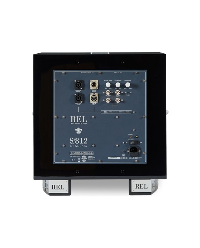 subwoofer attivo REL ACOUSTICS S 812 S812 REL Sub amplificato rel s812