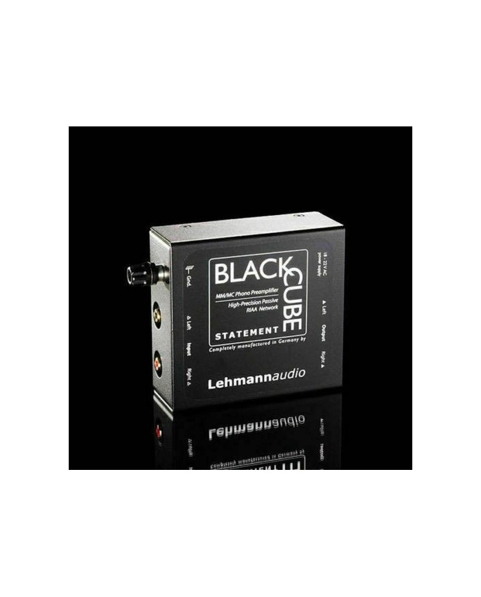 preamplificatore per giradischi lehmann audio black cube statement