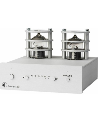 preamplificatore phono MM MC pro-ject tube box s2  pre phono a valvole