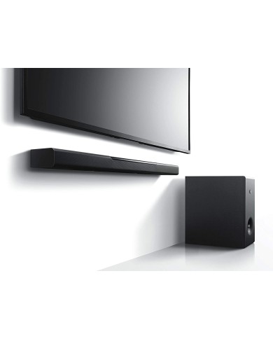 Yamaha Soundbar MusicCast ATS-4080 nera con subwoofer wireless incluso