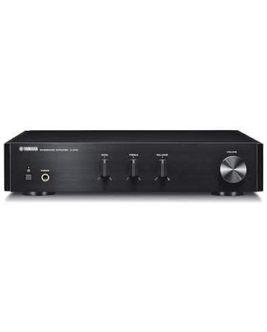 Yamaha A-670 amplificatore stereofonico nero + telecomando