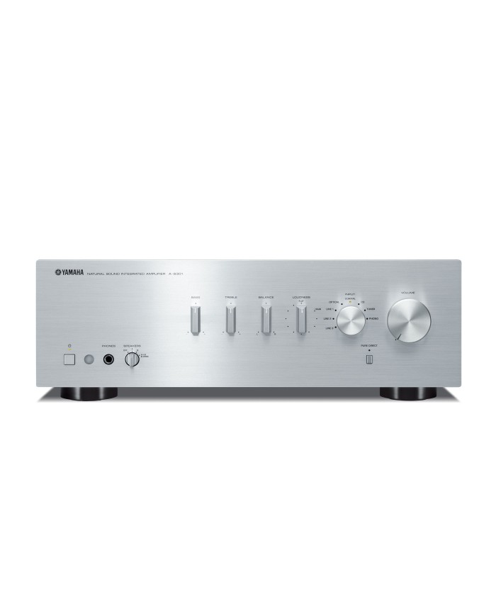 Yamaha A-S301 amplificatore stereofonico silver + telecomando