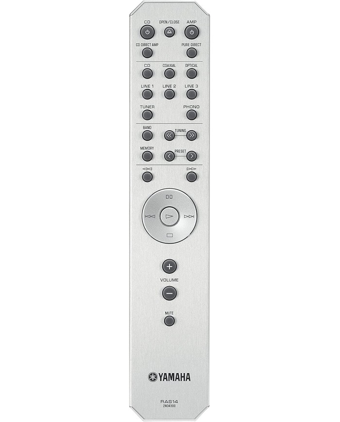 Yamaha A-S701 amplificatore stereofonico silver + telecomando