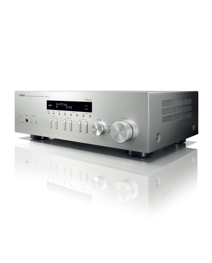 Yamaha R-S202D sintoamplificatore stereofonico silver + telecomando