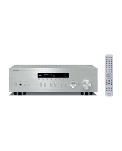 Yamaha R-S202D sintoamplificatore stereofonico silver + telecomando