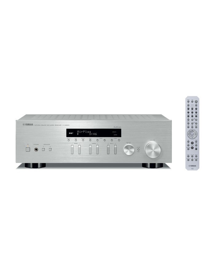Yamaha R-S202D sintoamplificatore stereofonico silver + telecomando