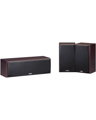 Yamaha NS-P51 kit diffusori home cinema walnut (1 canale centrale + 2 surround)