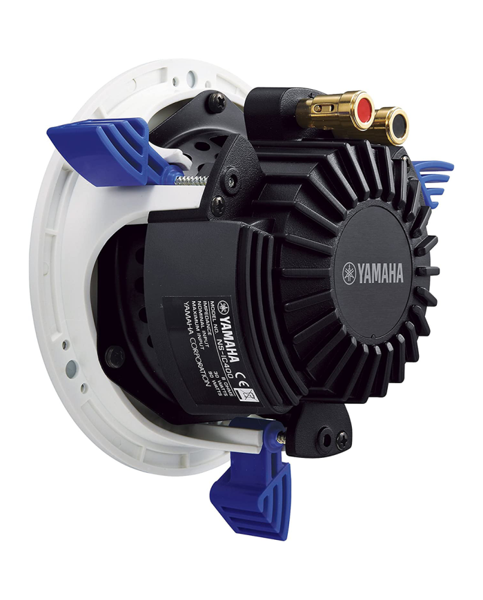 Yamaha NS-IC400 diffusore bianco da incasso con griglia magnetica