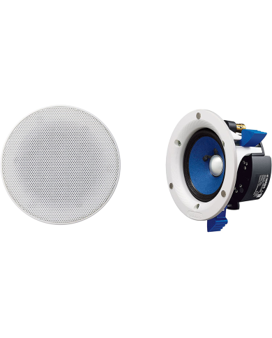 Yamaha NS-IC400 diffusore bianco da incasso con griglia magnetica